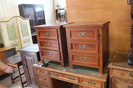 Pair of bedside chests